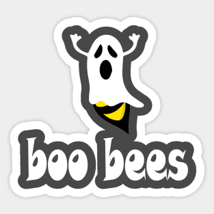 boo bees Funny Halloween Sticker